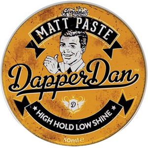 Dapper Dan - Matt Paste - Haarstylingproduct - 50 ml - Sterke Flexibele Fixatie