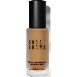 Bobbi Brown Skin Long-Wear Weightless Foundation Langaanhoudende Make-up SPF 15 Tint Honey (W-064) 30 ml