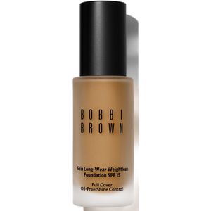 Bobbi Brown Skin Long-Wear Weightless Foundation Langaanhoudende Make-up SPF 15 Tint Warm Natural (W-056) 30 ml