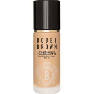 Bobbi Brown Weightless Skin Foundation SPF 15 Langaanhoudende Make-up met Hydraterende Werking Tint Natural Tan 30 ml