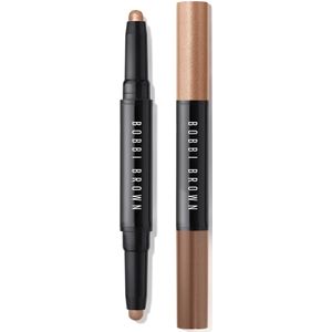 Bobbi Brown Long-Wear Cream Shadow Stick Duo Oogschaduw Stift Duo Tint Golden Pink / Taupe 1,6 g