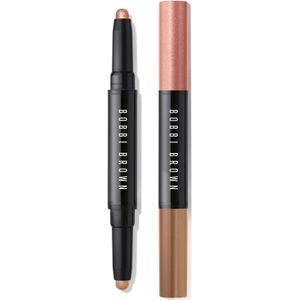 Bobbi Brown Long-Wear Cream Shadow Stick Duo Oogschaduw Stift Duo Tint Pink Copper / Cashew 1,6 g