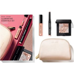 Bobbi Brown - Cheek Gift Set - Make-up Set - Roze - 8 g Highlighting Powder - 1.6 g Long-Wear Cream Shadow Stick - 4 g Deluxe Mini Crushed Oil-Infused Gloss Shimmer