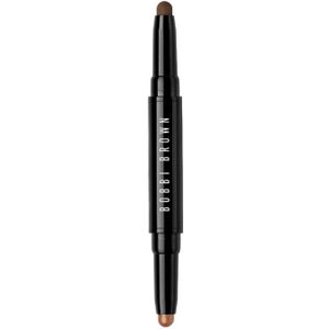 Bobbi Brown - Long-Wear Cream Shadow Stick Duo - Oogschaduw Stift - Tint Milk Chocolate / Midnight Brown - 1.6 g