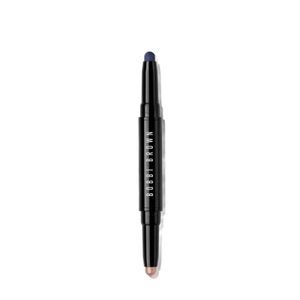 Bobbi Brown - Long-Wear Cream Shadow Stick Duo - Oogschaduw Stift - Tint Silk / Rich Navy - 1.6 g