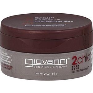 Giovanni Cosmetics - 2chic - Haarwax - 57 gr - Ultra-Sleek met Braziliaanse Keratine en Arganolie