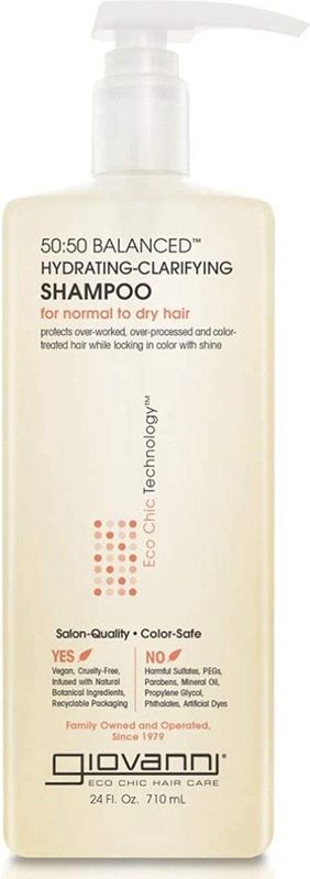 Giovanni Cosmetics - 50:50 Balanced Hydrating-Clarifying Shampoo - 710 ml