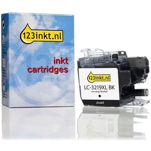 123inkt huismerk vervangt Brother LC-3219XL BK inktcartridge zwart hoge capaciteit
