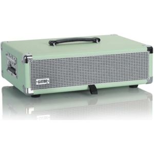 Gator Vintage Amp Vibe Rack Case - 2U Seafoam Green