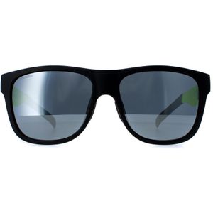 Smith Lowdown XL PGC XB mat zwart geel chromapop zilver spiegel zonnebril | Sunglasses