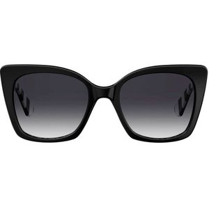 Love Moschino Dames zonnebril, zwart (zwart), 53