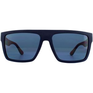 Tommy Hilfiger, Stijlvolle zonnebril TH 1605/S Blauw, Heren, Maat:56 MM