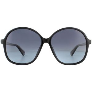 Polaroid vlinder dames zwart grijze gradiÃ«nt gepolariseerde zonnebril