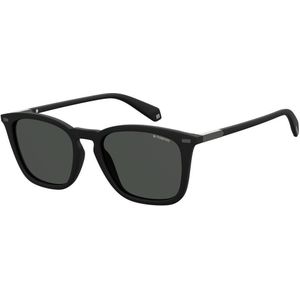 Polaroid Square unisex mat zwart grijs gepolariseerd 90041091