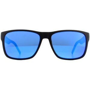 Tommy Hilfiger zonnebril Th 1718/S 0vk Z0 Mat Black Blue Mirror