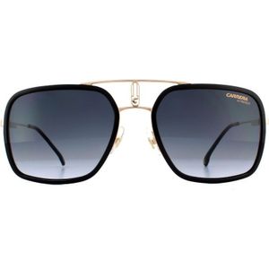 Carrera Aviator Mens Gold Black Dark Gray Gracient zonnebril | Sunglasses