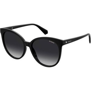 Polaroid cat eye dames zwart grijze gradiënt gepolariseerde zonnebril | Sunglasses
