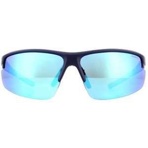 Polaroid Sport Sport Mens Blue Blue Mirror Polarisated zonnebril | Sunglasses