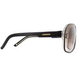 Carrera GRAND PRIX 2 807 64HA(CAR12) Unisex Black Sunglasses, Zwart, 64
