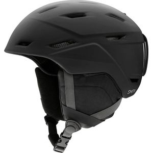 Smith - Dames skihelmen - Mission Matte Black voor Dames - Maat 63-69 cm - Zwart