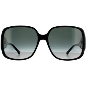 Jimmy Choo Tara/S DXF 9O 59 - vierkant zonnebrillen, vrouwen, zwart