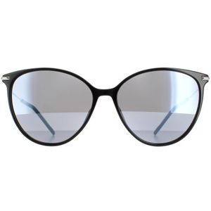 Hugo Boss Sunglasses Boss 1272/s 807 T4 Black Silver Mirror
