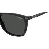 Polaroid - 2109/S - Zonnebril - Zwart - Polyamide - Zwart/grijze Glazen