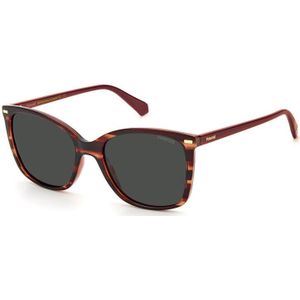 Polaroid zonnebril PLD 4108/s 0uc M9 Red Havana Grijs gepolariseerd | Sunglasses