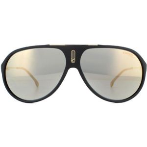 Carrera Hot65 Uniseks zonnebril, Mat zwart/grijs goud