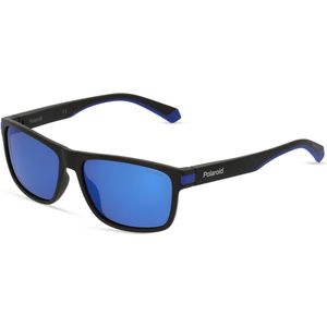 Polaroid zonnebril heren, 0Vk/5x Mtblk Blue, L