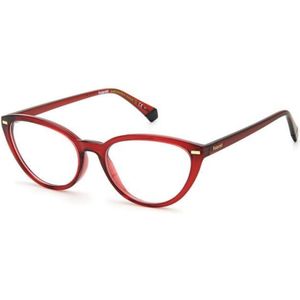 Polaroid Eyeglasses zonnebril, C9A/17 rood, 53 dames, C9a/17 Rood