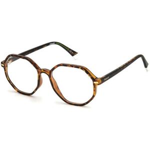 Polaroid Eyeglasses zonnebril, 086/17 Havana, 53 dames, 086/17 Havana
