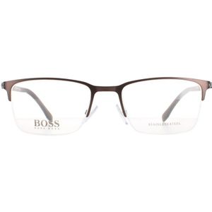 Hugo Boss - Boss 1007/IT - Bril - Mat Bruin - Semi Rimless