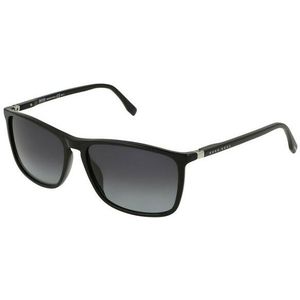 HUGO BOSS BOSS 0665/S/IT zonnebril 807 zwart 57/16/145 heren, Donkergrijs Shaded