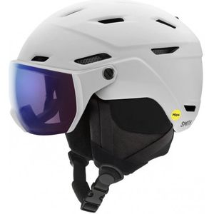 Skihelm Smith Unisex Survey EU Matte White Chromapop Photocromatic Rose Flash-S