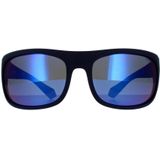 Polaroid zonnebril heren, Xw0/5x blauw grijs, L