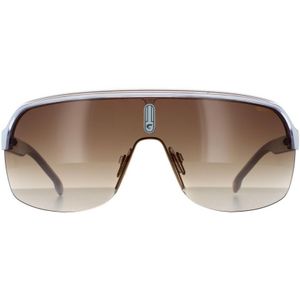 Carrera zonnebril topcar 1/n p9u ha wit kristal bruin gradiënt | Sunglasses