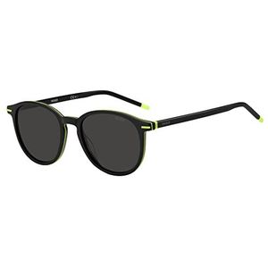 Hugo van Hugo Boss Zonnenbril HG 1169/S 7ZJ IR Black Green Gray | Sunglasses