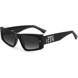 DSquared Icon 0007/S Uniseks zonnebril, 807/9o Zwart