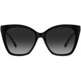 Jimmy Choo Rua/G/S 807 9O 56 - vierkant zonnebrillen, vrouwen, zwart
