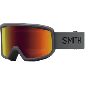 Smith frontier skibril in de kleur grijs.