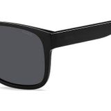 Hugo Boss Hugo HG 1260/S 807 IR 57 - vierkant zonnebrillen, mannen, zwart