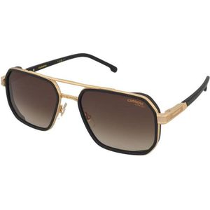 Carrera CARRERA 1069/S MATTE BLACK GOLD/BLACK BROWN GREEN 58/19/145 Mensbrillen Zonnebrillen