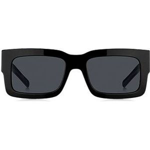 Hugo Boss 1654/S 807 IR 54 - rechthoek zonnebrillen, unisex, zwart