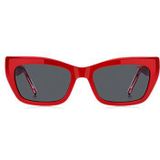 Hugo Boss Hugo HG 1301/S 92Y IR 54 - cat eye zonnebrillen, vrouwen, rood