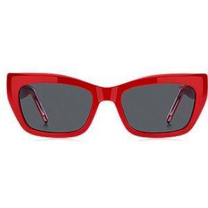 Hugo Boss Hugo HG 1301/S 92Y IR 54 - cat eye zonnebrillen, vrouwen, rood