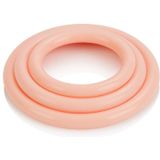 California Exotic Novelties Tri-Rings - Cockring - beigeig - 3 stuks - Ø 40 mm