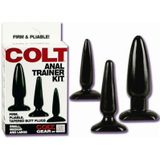 Colt Anaal Trainer Kit Buttplug - Zwart