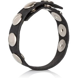 CalExotics - Leather Multi-Snap Ring - Rings Zwart