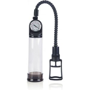 CalExotics - Master Gauge Penis Pump - Pumps Penis Transparant